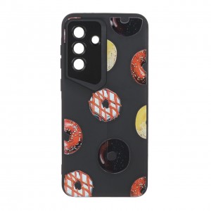 قاب گوشی ژله ای طرح دونات مناسب Xiaomi Redmi Note 14 4G