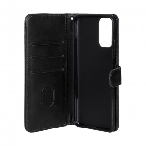 کیف گوشی ردمی Xiaomi Redmi A5 / Poco C71 مدل لپتاپی مگنتی محافظ لنز دار  - رنگ سرمه ای