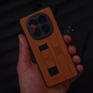 قاب گوشی Xiaomi Redmi 13x / Redmi 13 / Poco M6 4G مدل نگهدارنده انگشت کشی برند PULOKA - رنگ مشکی