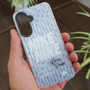 قاب هولوگرامی Samsung Galaxy A26 طرح نایک با فریم مات، ضد خش و ضد ضربه