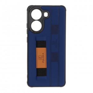 قاب گوشی Xiaomi Poco X7 Pro مدل نگهدارنده انگشت کشی برند PULOKA - رنگ عسلی