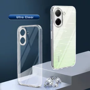 قاب گوشی مدل ژله ای شفاف  مناسب شیائومی پوکو Xiaomi Poco X7 Pro - بی رنگ
