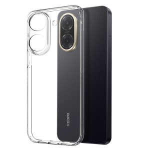 قاب گوشی مدل ژله ای شفاف  مناسب شیائومی پوکو Xiaomi Poco X7 Pro - بی رنگ