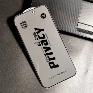 محافظ صفحه نمایش ضد جاسوسی Samsung Galaxy S24 FE / A56 /A36 جنس شیشه ای با پوشش  تمام صفحه