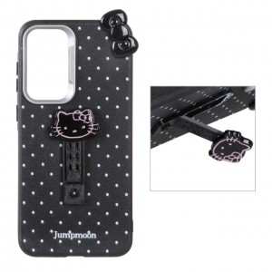 قاب گوشی سیلور لنز Hello Kitty  استنددار برای Xiaomi Redmi Note 14 4G - مشکی