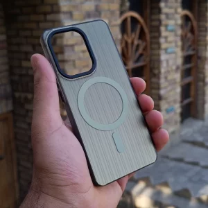 قاب Xiaomi Poco X7 Pro مدل کوانتوم طرح مگسیف - رنگ سبز زیتونی