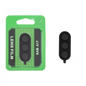 محافظ لنز رینگی  مدل شیشه ای فلزی  اورجینال Samsung Galaxy A17 - رنگ مشکی