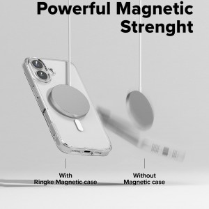 قاب شفاف Samsng Galaxy A36 / A56 با قابلیت شارژ بی سیم MagSafe اورجینال (پک دار)