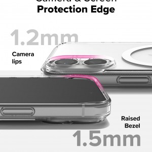 قاب شفاف Samsng Galaxy A36 / A56 با قابلیت شارژ بی سیم MagSafe اورجینال (پک دار)