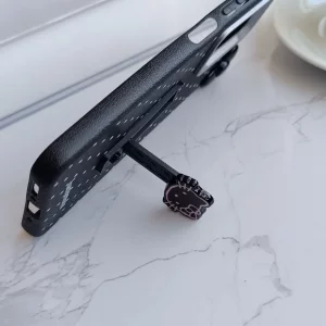 قاب گوشی سیلور لنز Hello Kitty  استنددار برای Samsung Galaxy A26 - مشکی