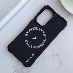 قاب کیپ فون مدل ایربگ دار طرح مگسیف  Samsung Galaxy A56 / A36  - رنگ مشکی