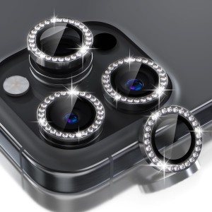 محافظ لنز دوربین iphone 16 Pro نگین دار