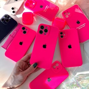 قاب سیلیکونی اورجینال iphone 16 - سرخابی