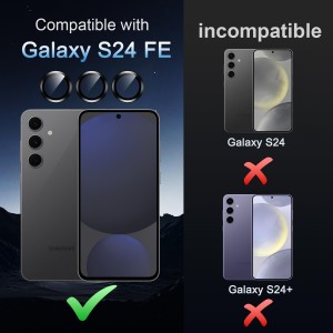 محافظ لنز دوربین Samsung Galaxy S25 Ultra مدل رینگی شیشه ای آلومینیومی