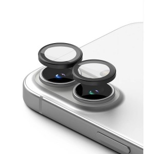 محافظ لنز دوربین S25 FE مدل رینگی شیشه ای آلومینیومی