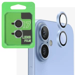 محافظ لنز دوربین iphone 17 مدل رینگی شیشه ای آلومینیومی