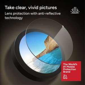 محافظ لنز دوربین iphone 17 مدل رینگی شیشه ای آلومینیومی