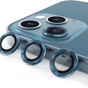 محافظ لنز دوربین S24 FE /S24 Plus مدل رینگی شیشه ای آلومینیومی