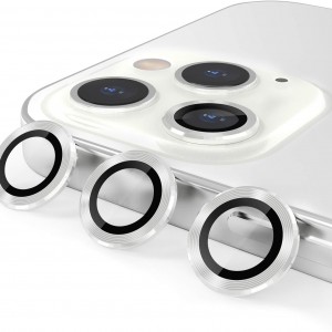 محافظ لنز دوربین S24 FE /S24 Plus مدل رینگی شیشه ای آلومینیومی