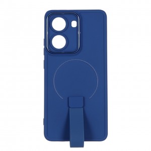 قاب فینگربند Xiaomi Poco X7 Pro - آبی کاربنی