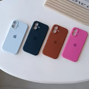 قاب ژله‌ای مدل FlexLine مناسب گوشی Xiaomi Redmi Note 14 Pro 5G  – رنگ  قهوه ای