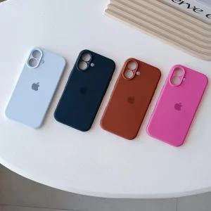 قاب ژله‌ای مدل FlexLine مناسب گوشی Xiaomi Redmi Note 14 Pro 5G  – رنگ  قهوه ای