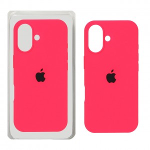 قاب سیلیکونی پاک کنی اورجینال اپل iPhone 17 - صورتی فانتزی