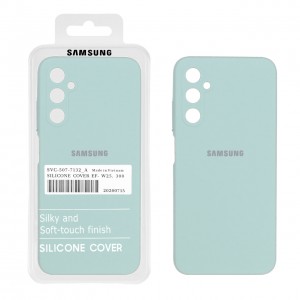 قاب سیلیکونی Galaxy A05s پاک کنی اورجینال - رنگ سبز روشن