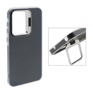 قاب شیشه ای استند دار Samsung Galaxy A36 - رنگ طوسی