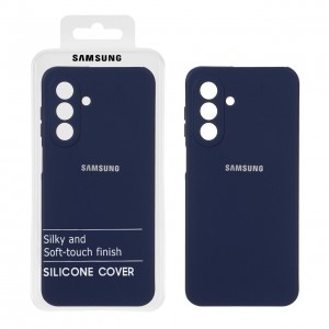 قاب سیلیکونی کلاسیک Samsung Galaxy A17 - رنگ سرمه ای