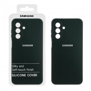 قاب سیلیکونی Samsung Galaxy A17 مدل HighCopy  - رنگ سبز تیره