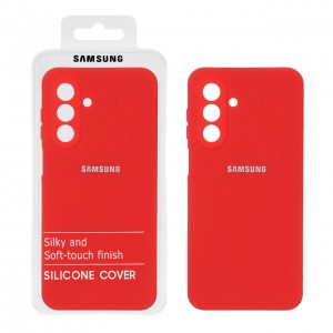 قاب سیلیکونی Samsung Galaxy A17 مدل HighCopy  - رنگ قرمز
