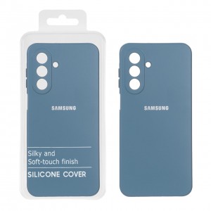 قاب سیلیکونی Samsung Galaxy A17 مدل HighCopy  - رنگ آبی فیلی