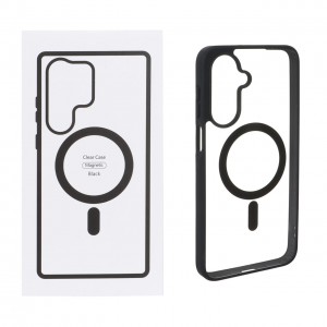 قاب شفاف Galaxy A17 با قابلیت شارژ MagSafe - مشکی