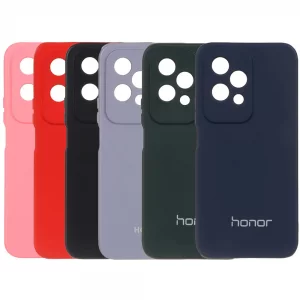 قاب سیلیکون کلاسیک محافظ لنز دار Honor 200 Lite