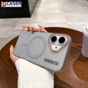 قاب اورجینال Syndee پشت مات MagSafe مدل Samsung Galaxy A56 / A36 - خاکستری (پک دار)