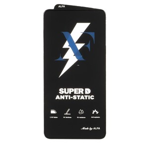 محافظ صفحه نمایش شیشه ای Super D Anti Static ALFA مدل Xiaomi Poco X7 Pro 5G / Mi 14T / Mi 14T Pro / Redmi Note 13 Pro 5G