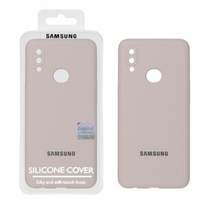 قاب سیلیکونی پاک کنی اورجینال Master Quality مدل Samsung Galaxy A10s - خاکی (پک دار)