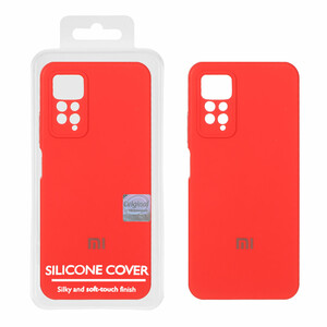 قاب سیلیکونی پاک کنی اورجینال Master Quality مدل Xiaomi Redmi Note 12 Pro 4G / Redmi Note 11 Pro - قرمز (پک دار)