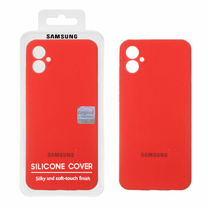 قاب سیلیکونی پاک کنی اورجینال Master Quality مدل Samsung Galaxy A05 - قرمز (پک دار)