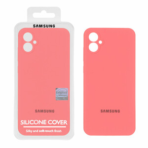 قاب سیلیکونی پاک کنی اورجینال Master Quality مدل Samsung Galaxy A05 - گلبهی (پک دار)