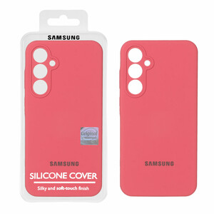 قاب سیلیکونی پاک کنی اورجینال Master Quality مدل Samsung Galaxy A35 - هلویی (پک دار)