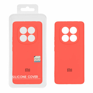 قاب سیلیکونی پاک کنی اورجینال Master Quality مدل Xiaomi Redmi Note 14 Pro 4G - مرجانی (پک دار)