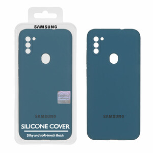 قاب سیلیکونی پاک کنی اورجینال Master Quality مدل Samsung Galaxy A11 / M11 - سبز کله غازی (پک دار)