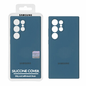 قاب سیلیکونی پاک کنی اورجینال Master Quality مدل Samsung Galaxy S24 Ultra - سبز کله غازی (پک دار)