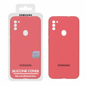 قاب سیلیکونی پاک کنی اورجینال Master Quality مدل Samsung Galaxy A11 / M11 - هلویی (پک دار)