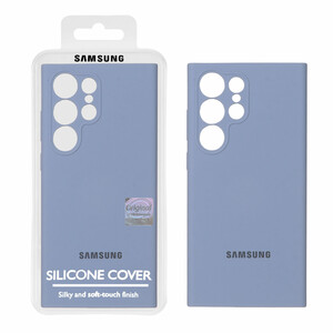 قاب سیلیکونی پاک کنی اورجینال Master Quality مدل Samsung Galaxy S23 Ultra - فیلی (پک دار)