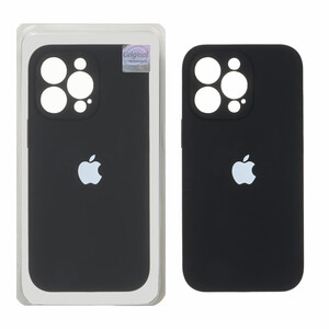 قاب سیلیکونی پاک کنی اورجینال Master Quality مدل Apple iPhone 13 Pro - مشکی (پک دار)