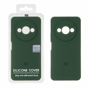 قاب سیلیکونی پاک کنی اورجینال Master Quality مدل Xiaomi Redmi A3 / A3x / Poco C61 - سبز تیره (پک دار)