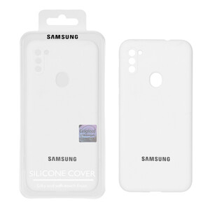 قاب سیلیکونی پاک کنی اورجینال Master Quality مدل Samsung Galaxy A11 / M11 - سفید (پک دار)